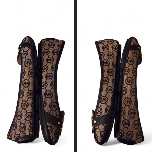 Michael Kors Fulton Moc Flats Monogram Jacquard Logo Loafers w/ Box - Picture 11 of 14